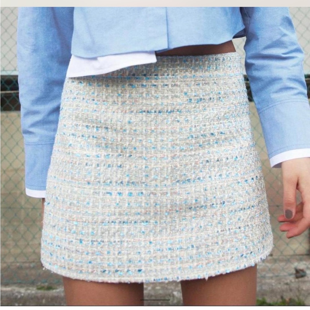 Zara Tweed Skort